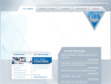 Tablet Screenshot of ibs-bildung.com